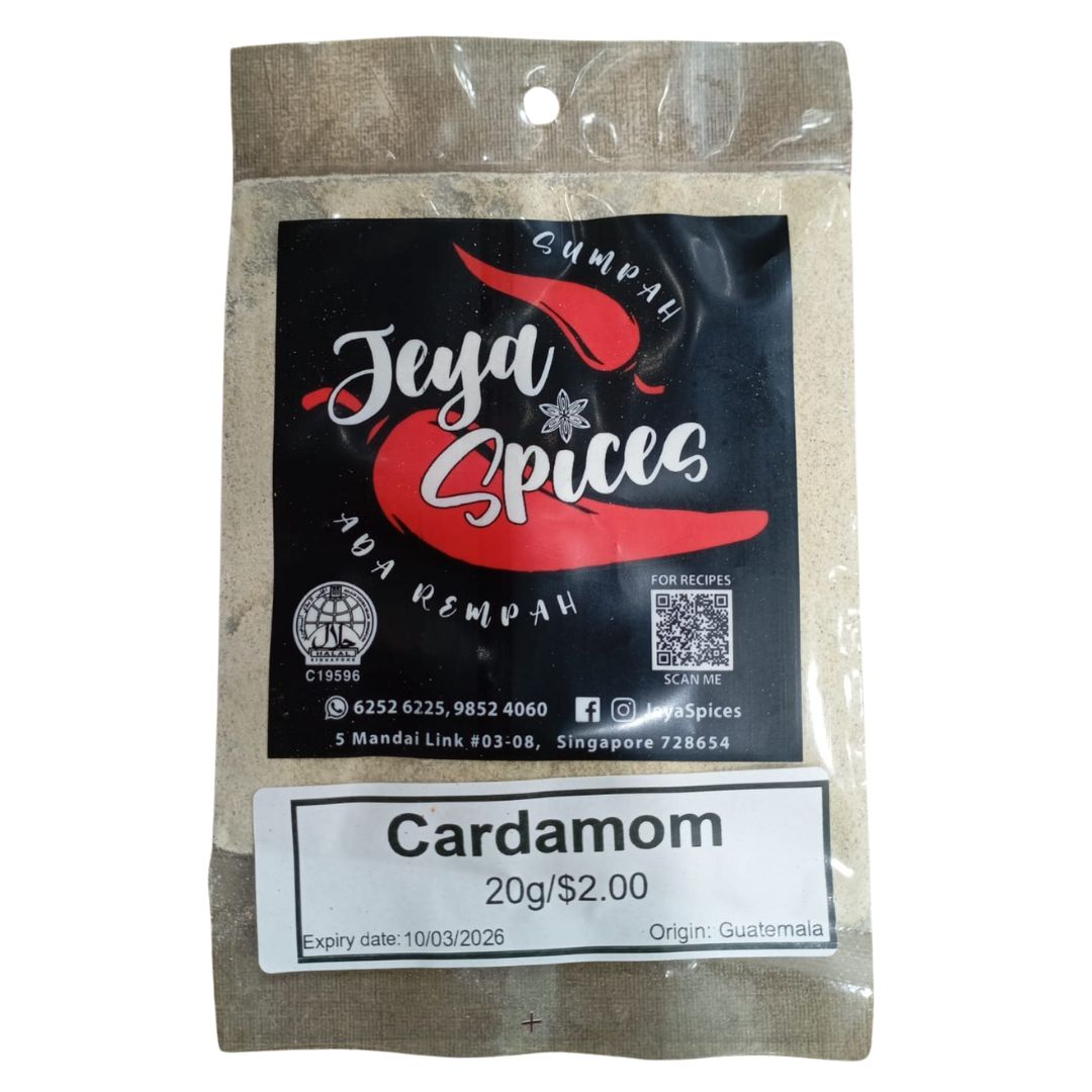 Jeya Spices Cardamom Powder 20g