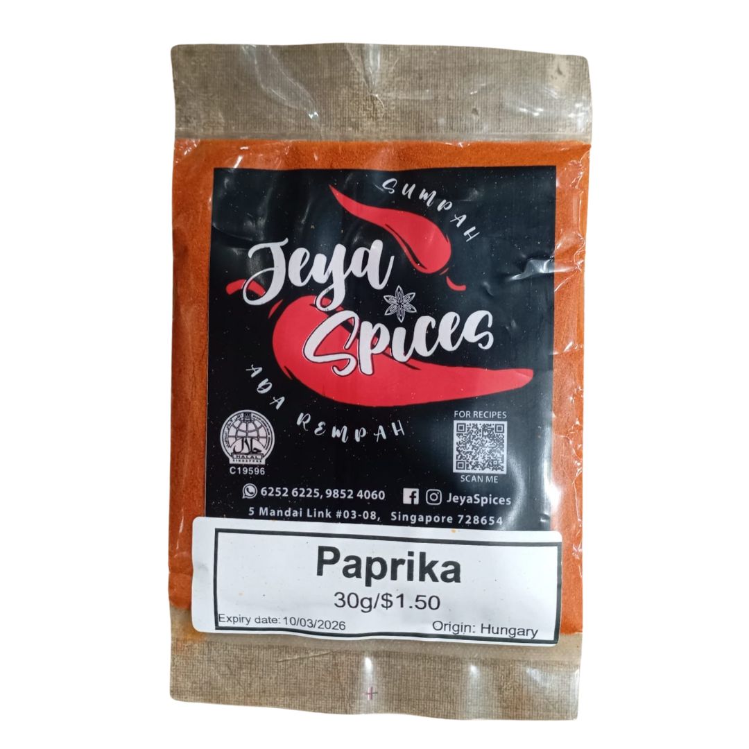 Jeya Spices Paprika 30g