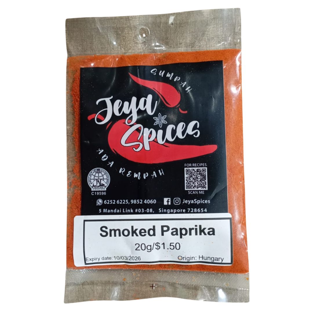 Jeya Spices Smoked Paprika Powder 20g
