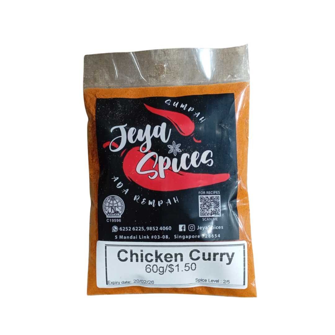 Jeya Spices Chicken Curry 60g