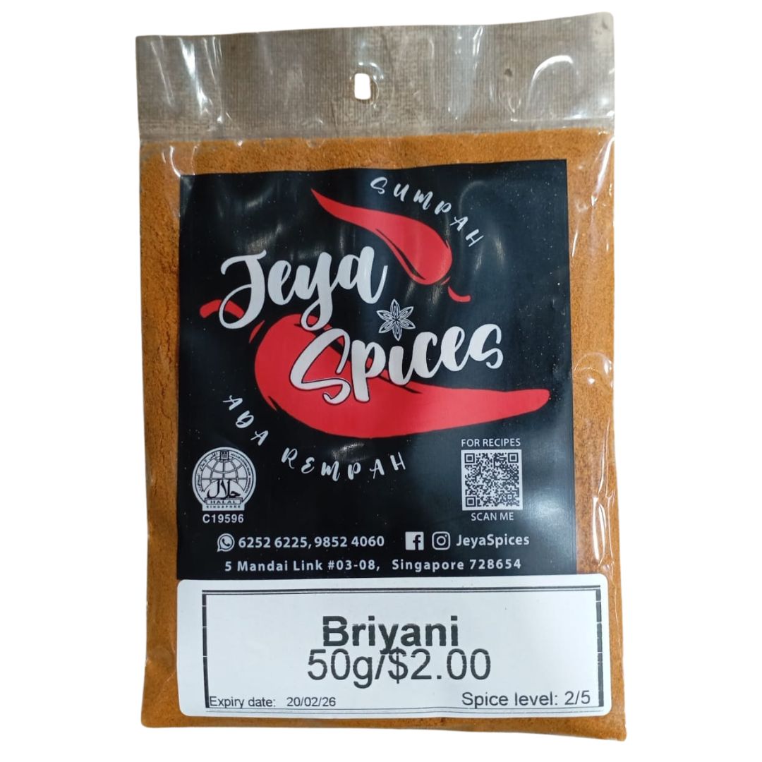 Jeya Spices Briyani Powder 50g
