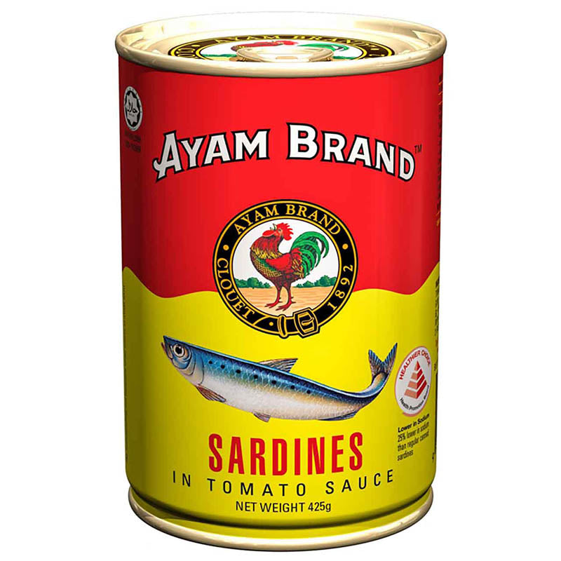 Ayam Brand Sardines 425g (Tall)