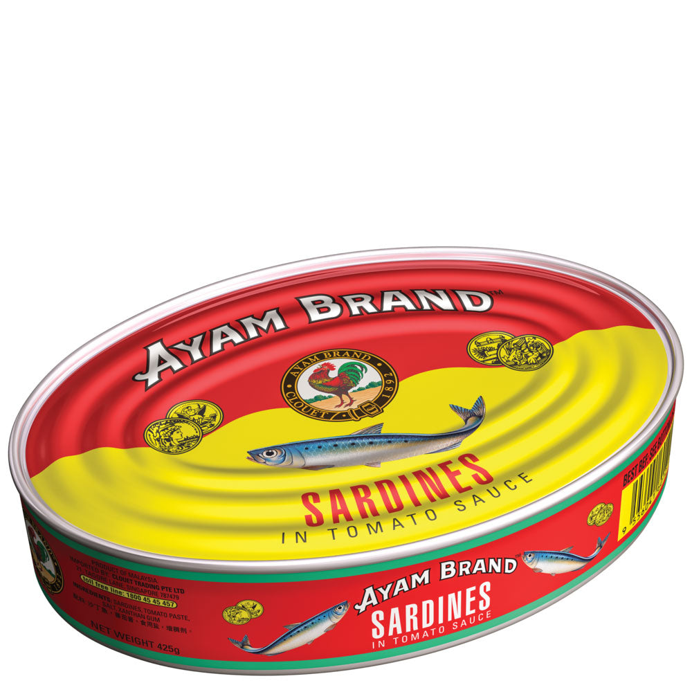 Ayam Brand Sardines 425g (Flat)