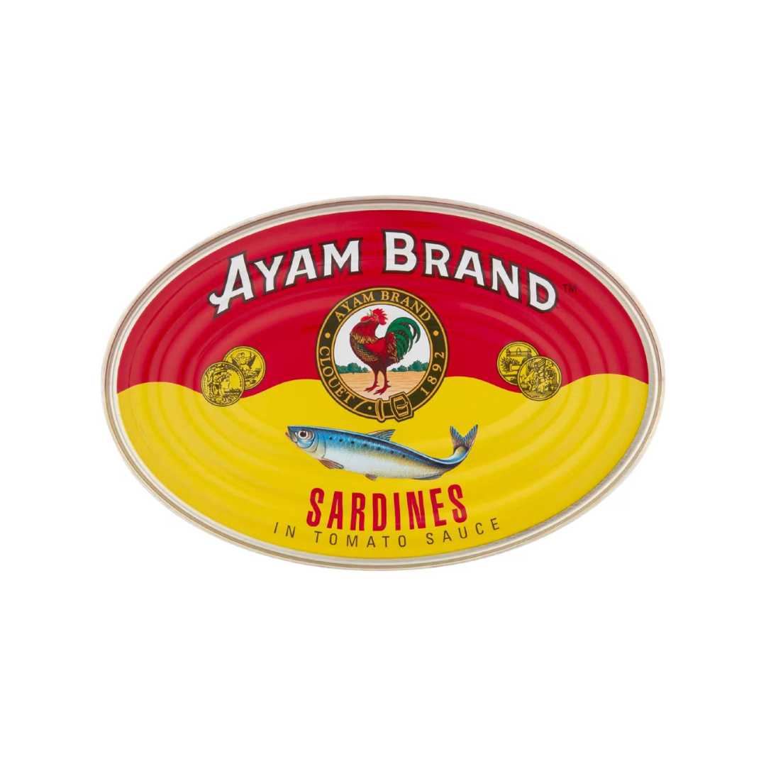 Ayam Brand Sardines 215g (Flat)