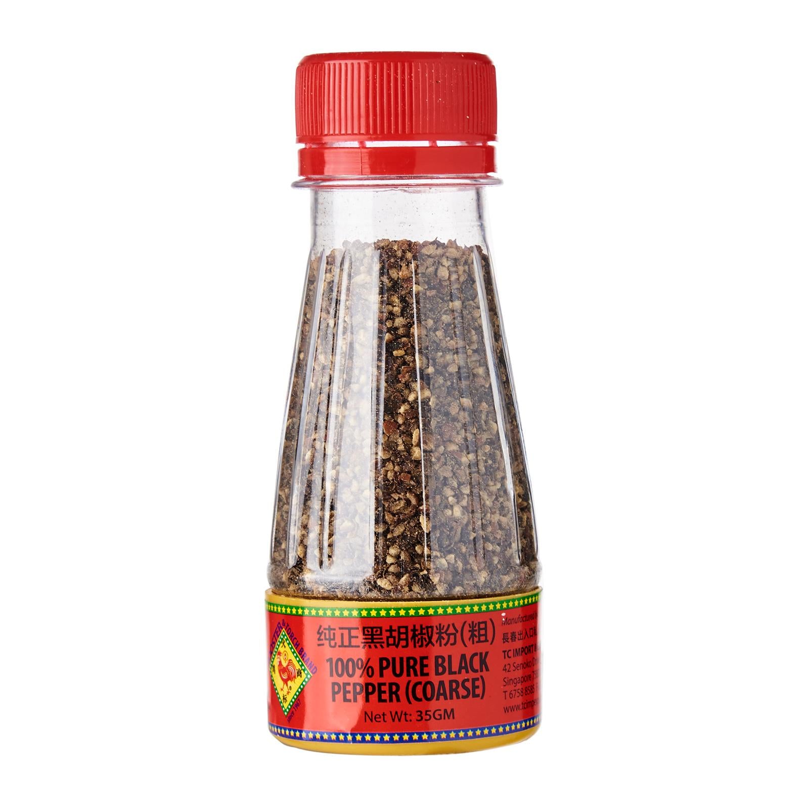 Rooster And Torch Black Pepper Coarse Powder 20g