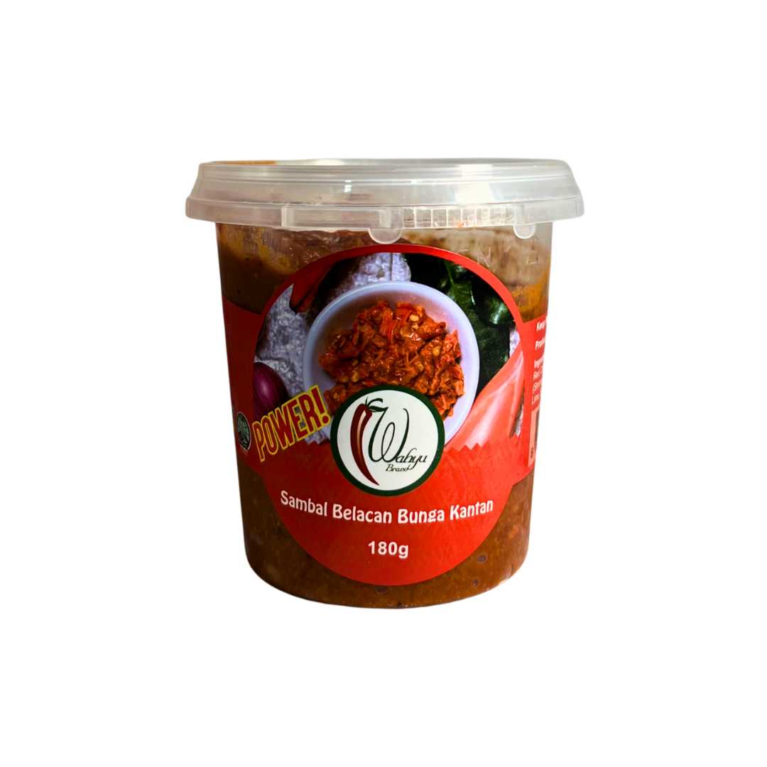 Wahyu Sambal Belacan Bunga Kentan 180g