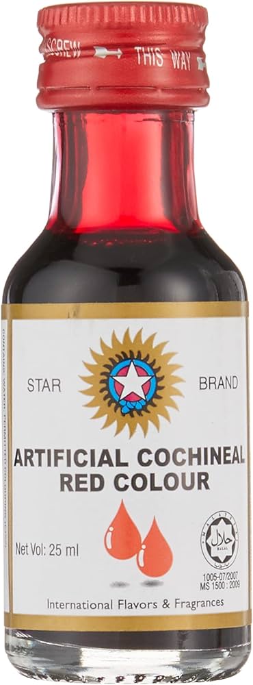 Star Brand Liquid Colour Cochineal Red
