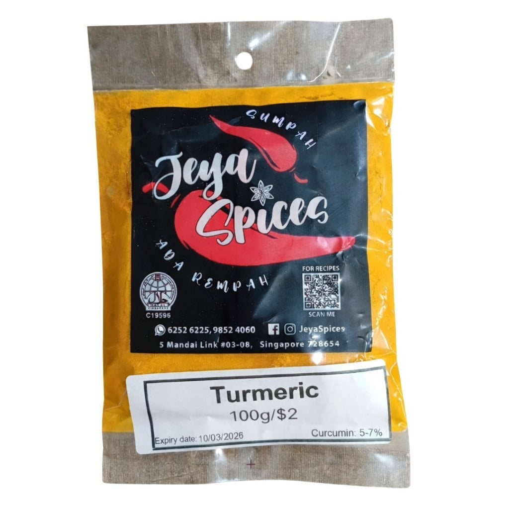 Jeya Spices Turmeric Powder 100g