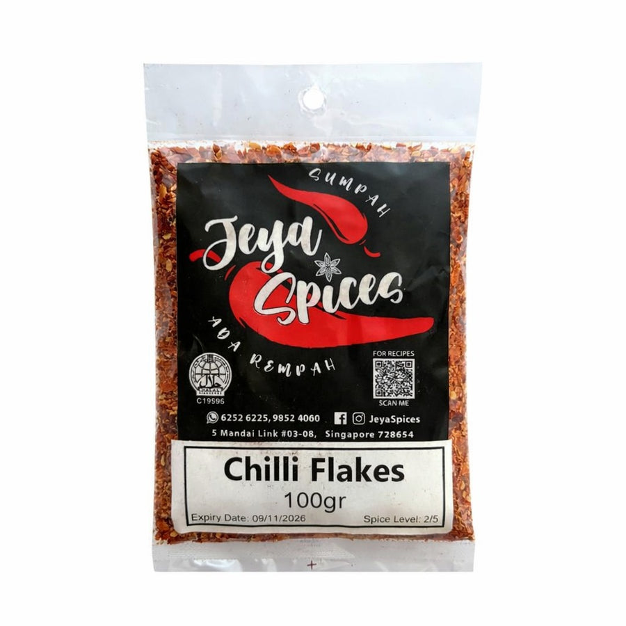 Jeya Spices Chilli Flakes 100g