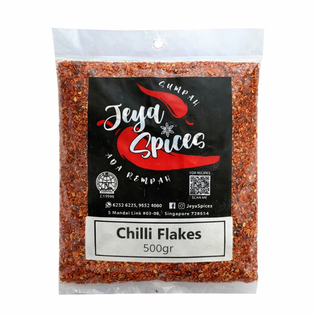 Jeya Spices Chilli Flakes 500g