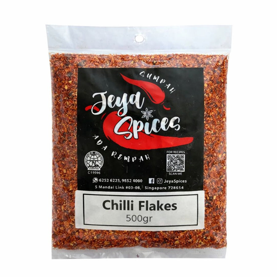Jeya Spices Chilli Flakes 500g