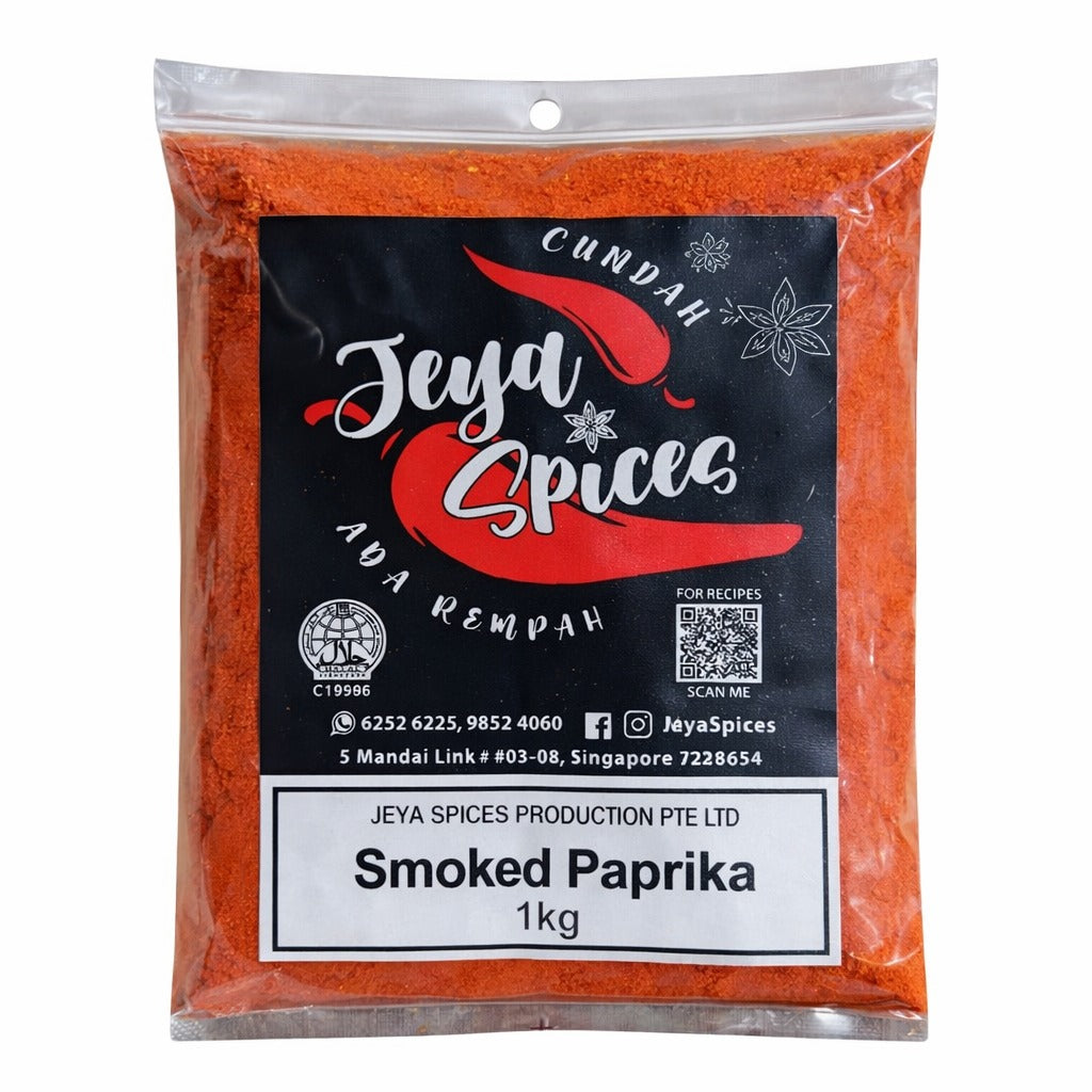 Jeya Spices Smoked Paprika Powder 1 kg